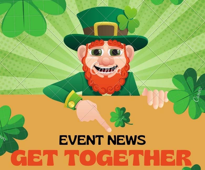 Green Patrick Day Instagram Post