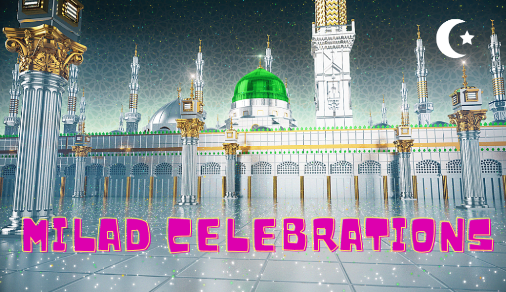 Blue And Gold Modern Tahun Baru Islam Instagram Post 1024x591