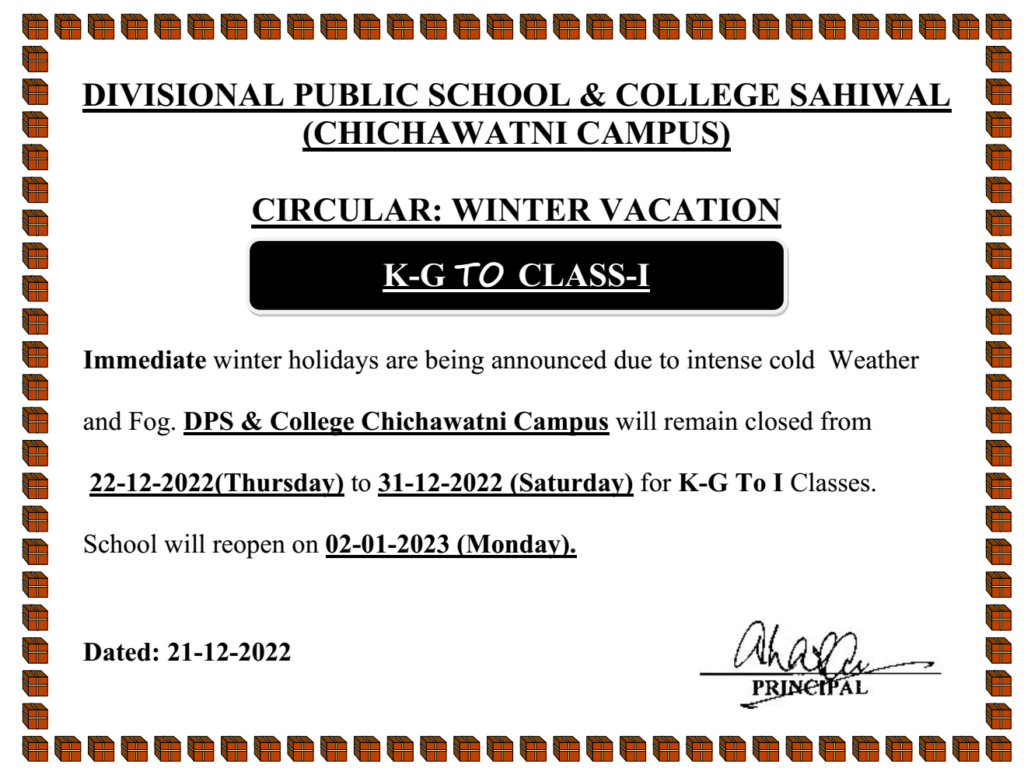 KG TO I Winter Vacation 2022 1024x778